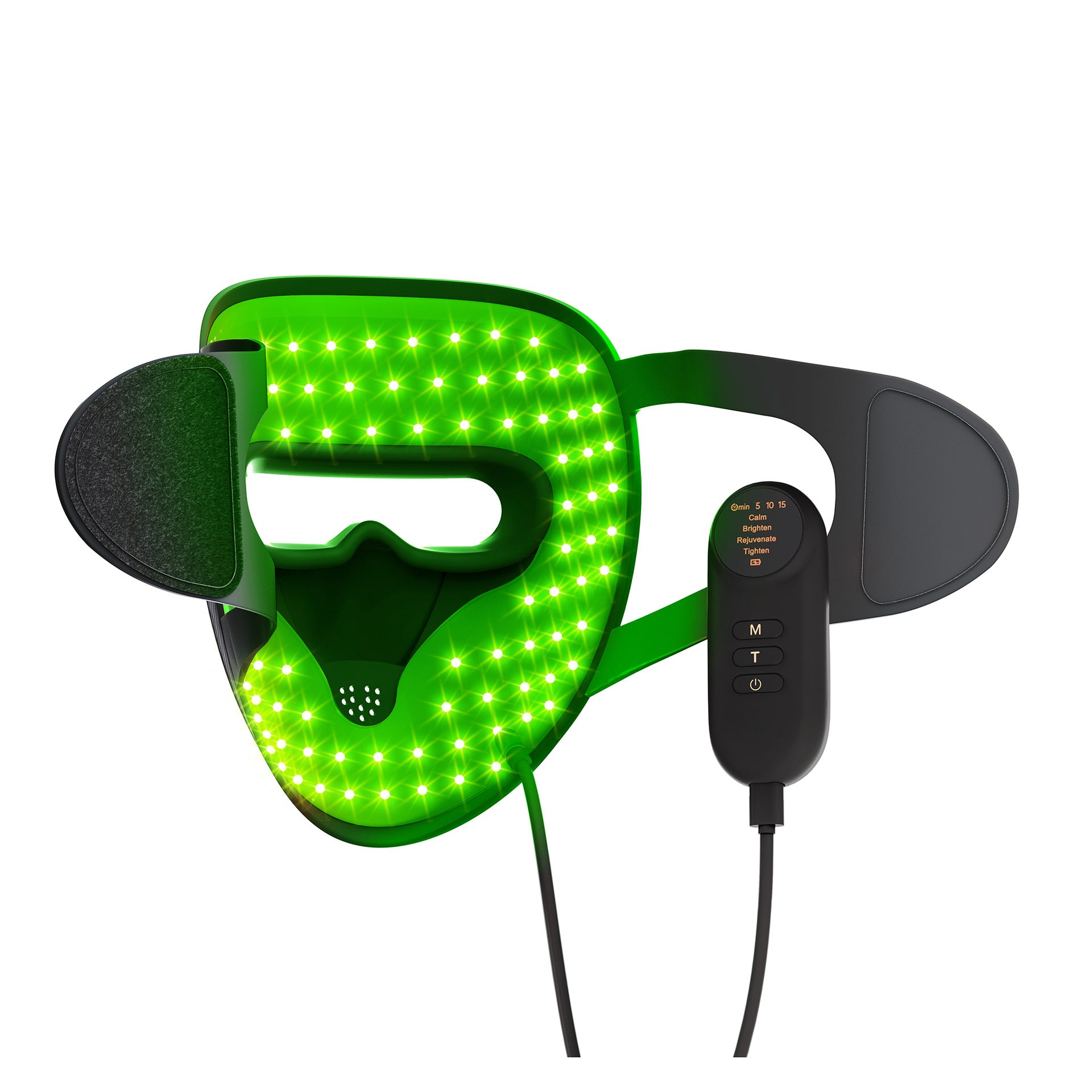 Masque facial de luminothérapie LED rouge Luvero BLACK