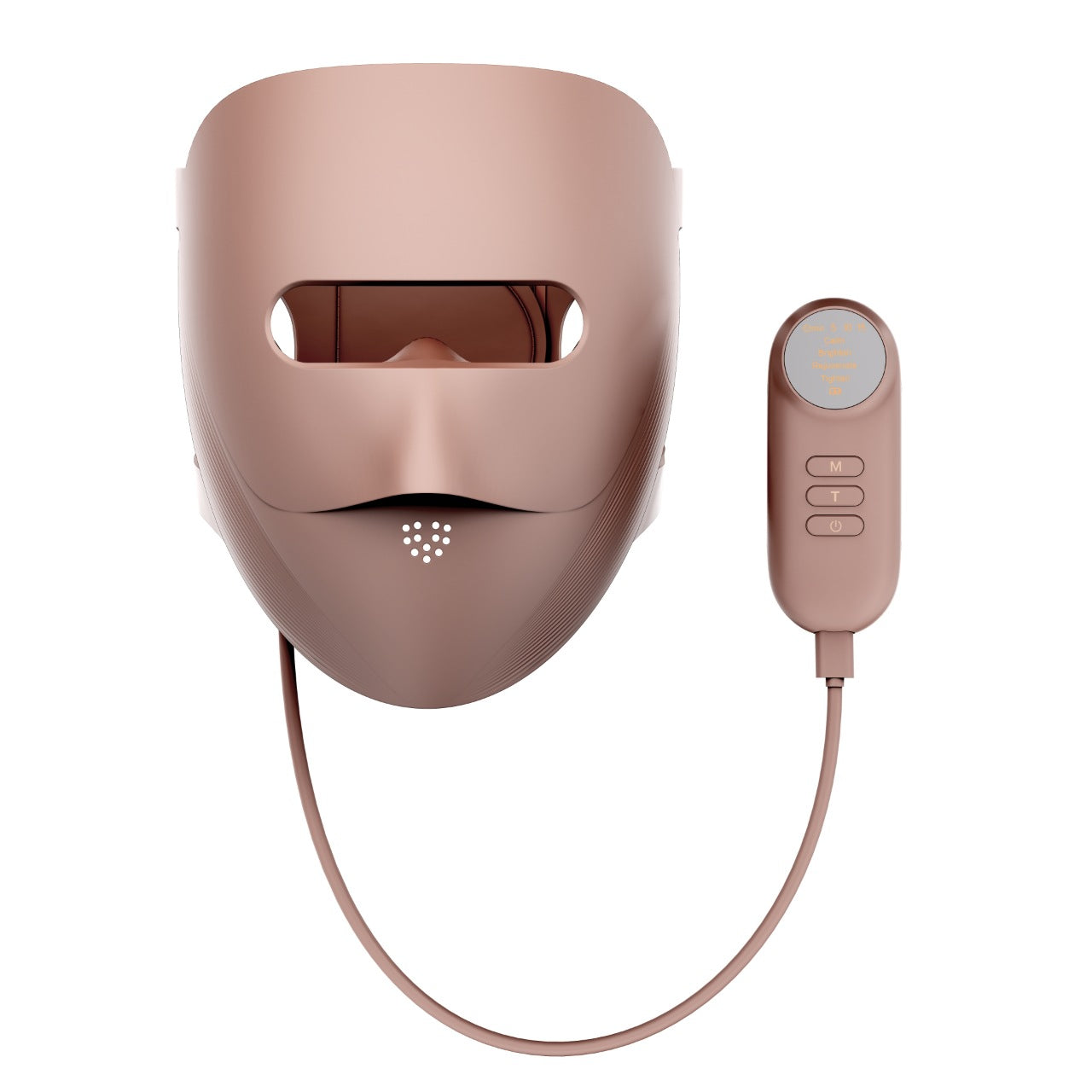 Masque facial de luminothérapie LED rouge Luvero BROWN