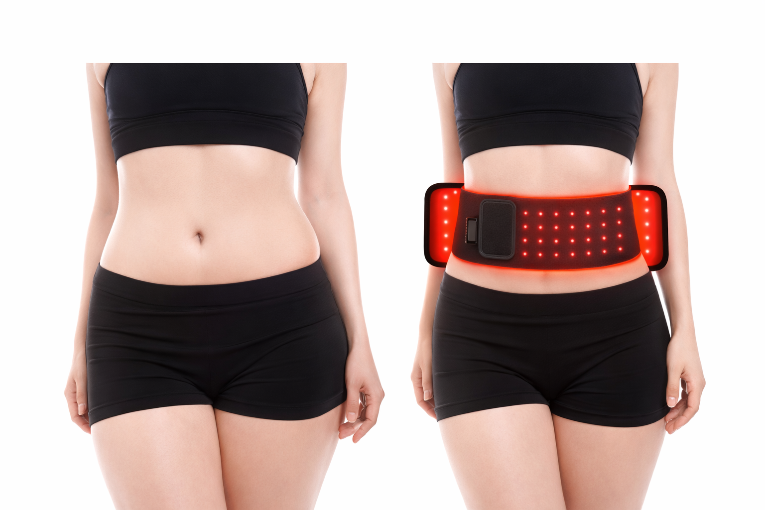 Ceinture de luminothérapie rouge Luvero™ – Chaleur infrarouge et soulagement de la douleur